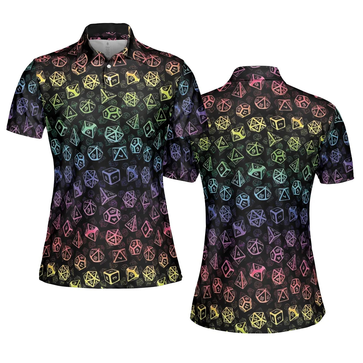 AOP Men/Women Polo Shirt - TV2QC7H5