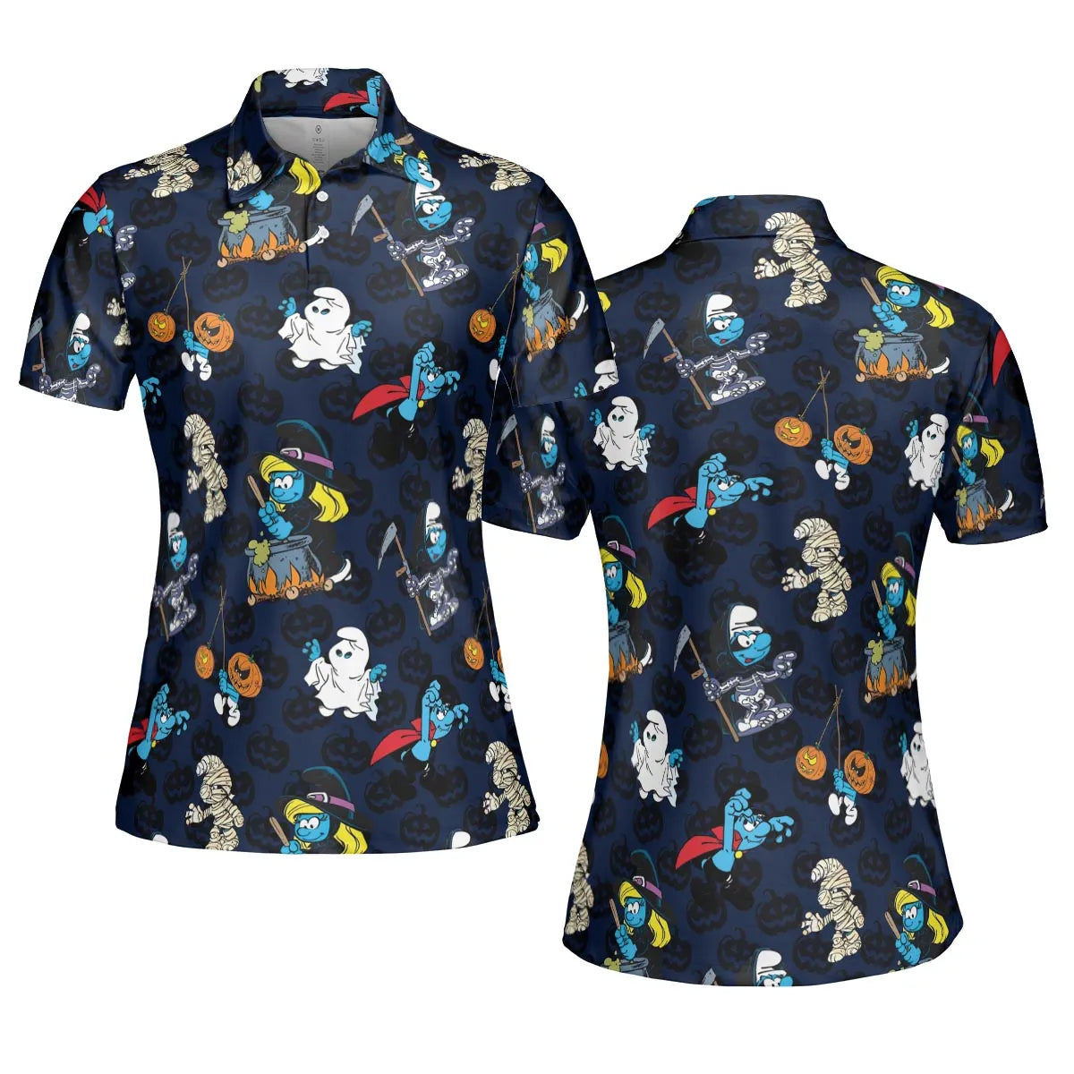 AOP Men/Women Polo Shirt - PZTBGBTR