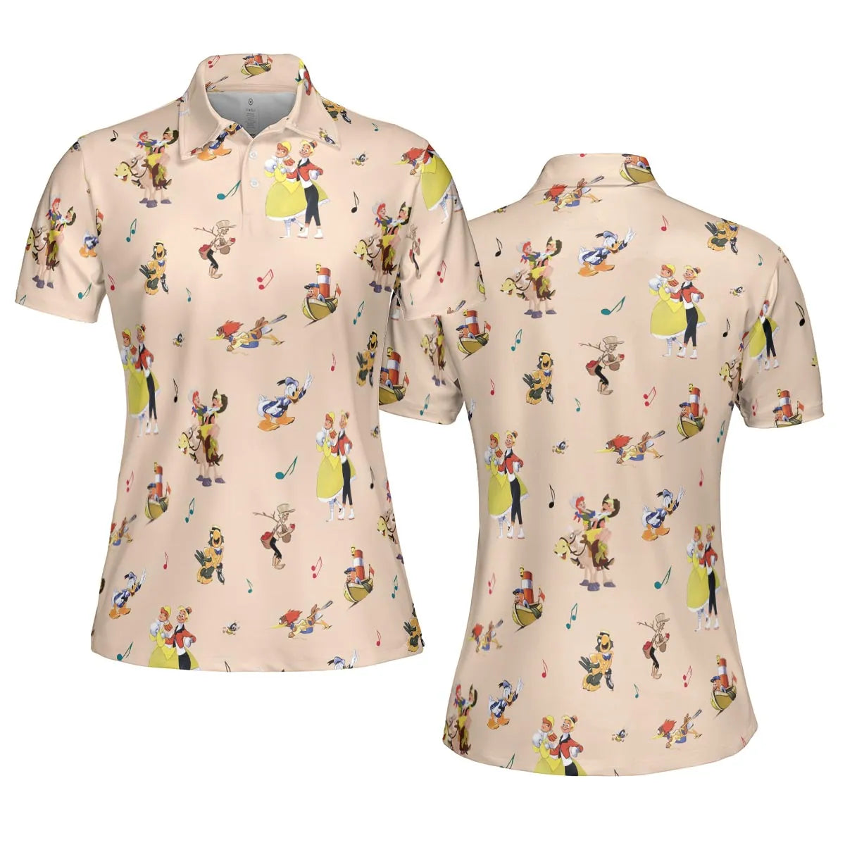 AOP Men/Women Polo Shirt - 3S6XRYCB