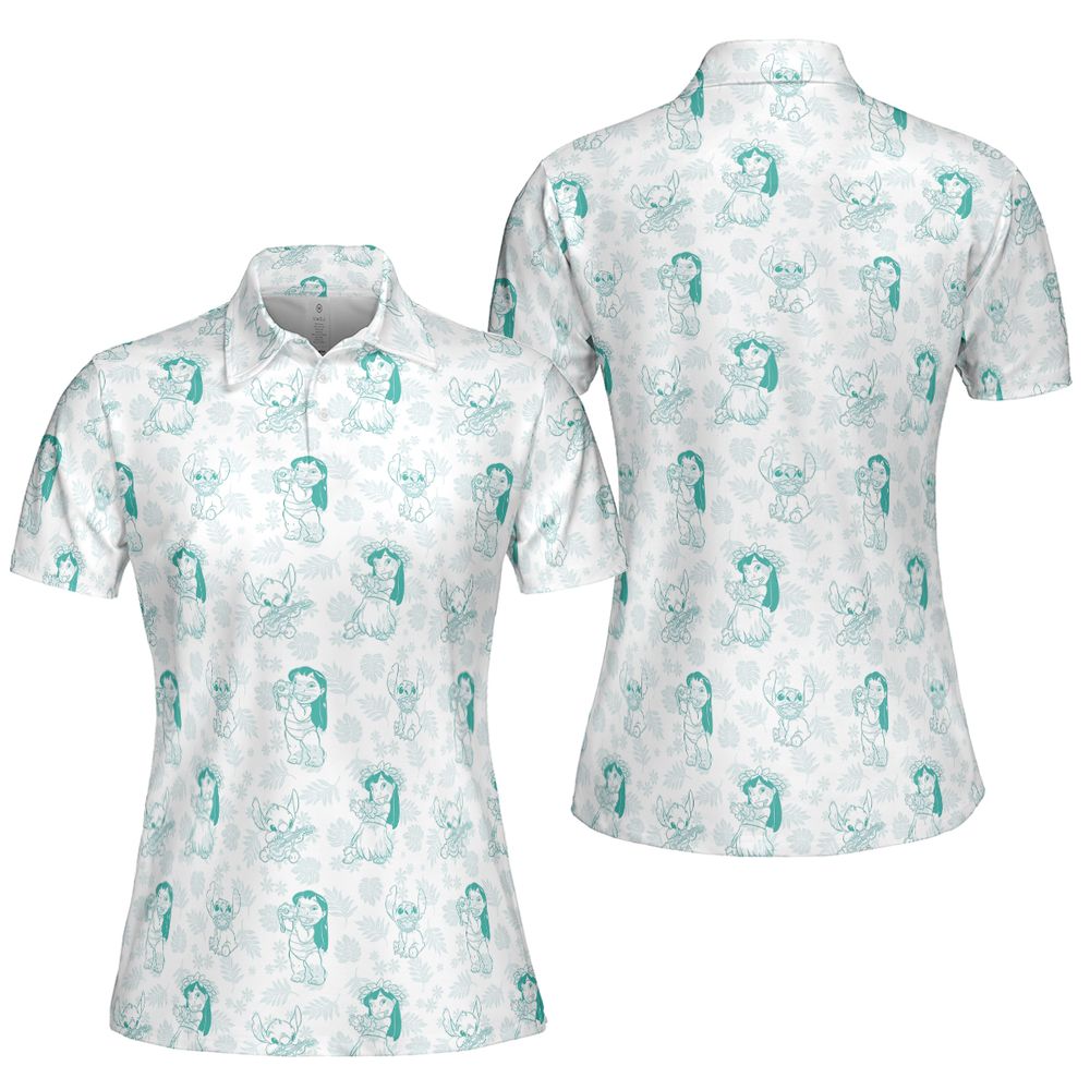 AOP Men/Women Polo Shirt - 6U1SZM5E -  - 5