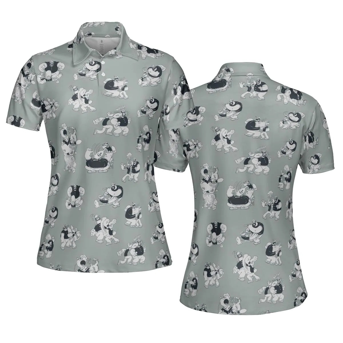 AOP Men/Women Polo Shirt - CWF65KHT