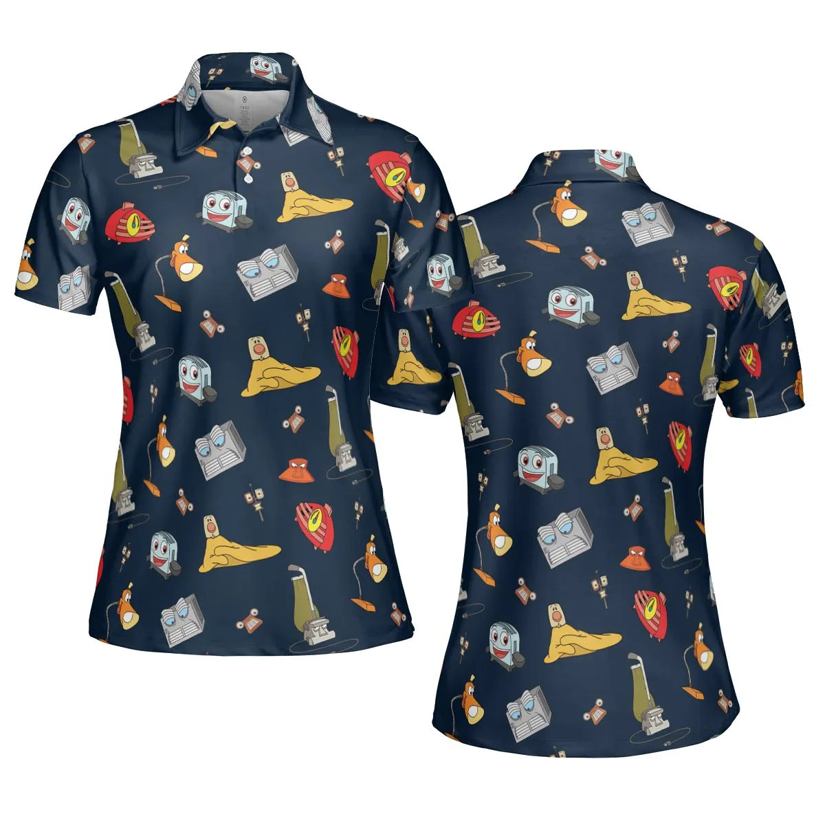AOP Men/Women Polo Shirt - JU2MD24S