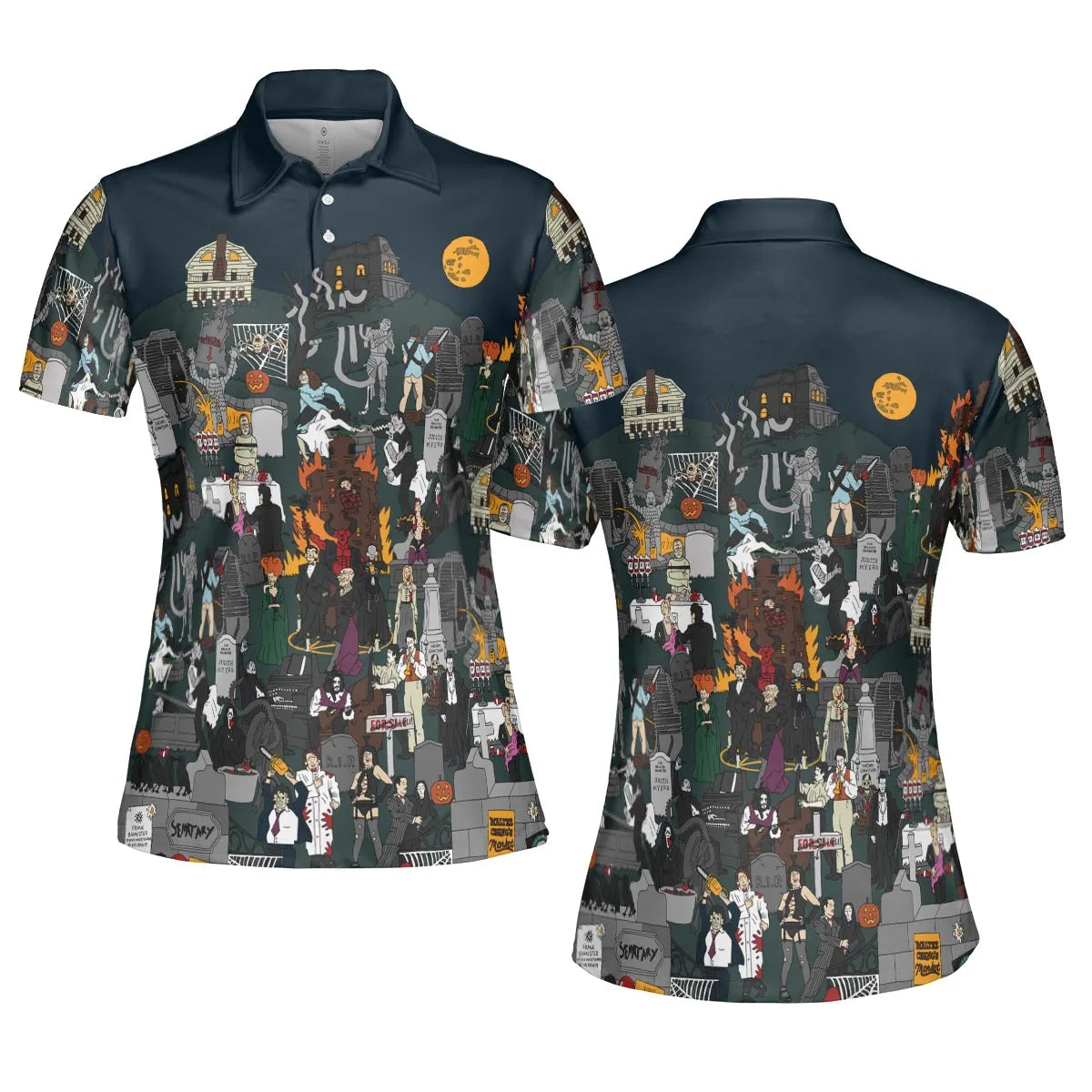 AOP Men/Women Polo Shirt - HCQF4ZMJ