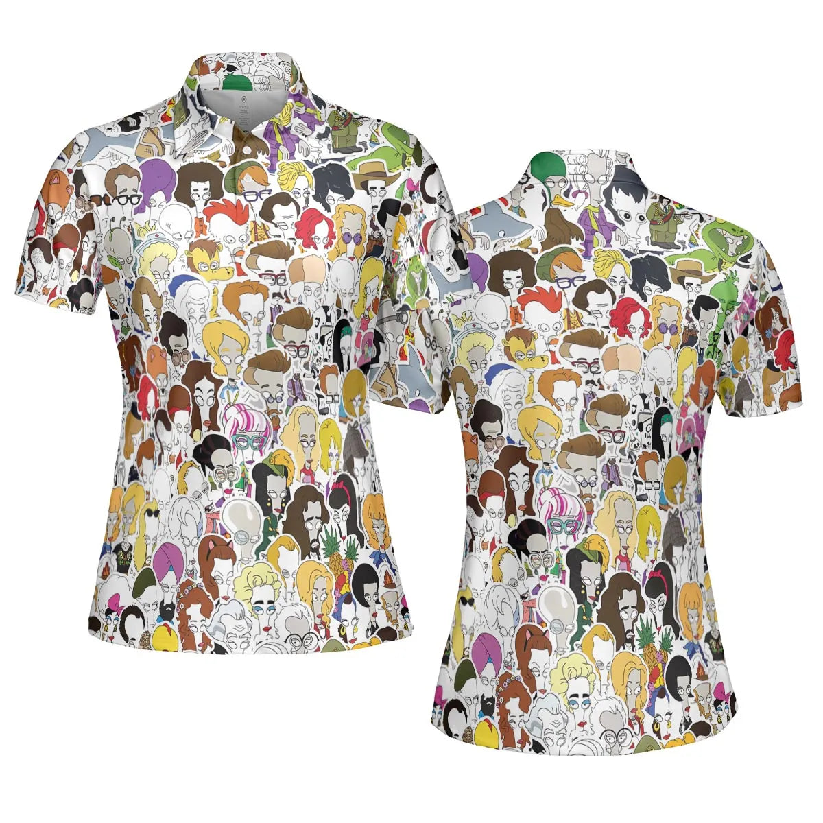 AOP Men/Women Polo Shirt - FUBTDJEK