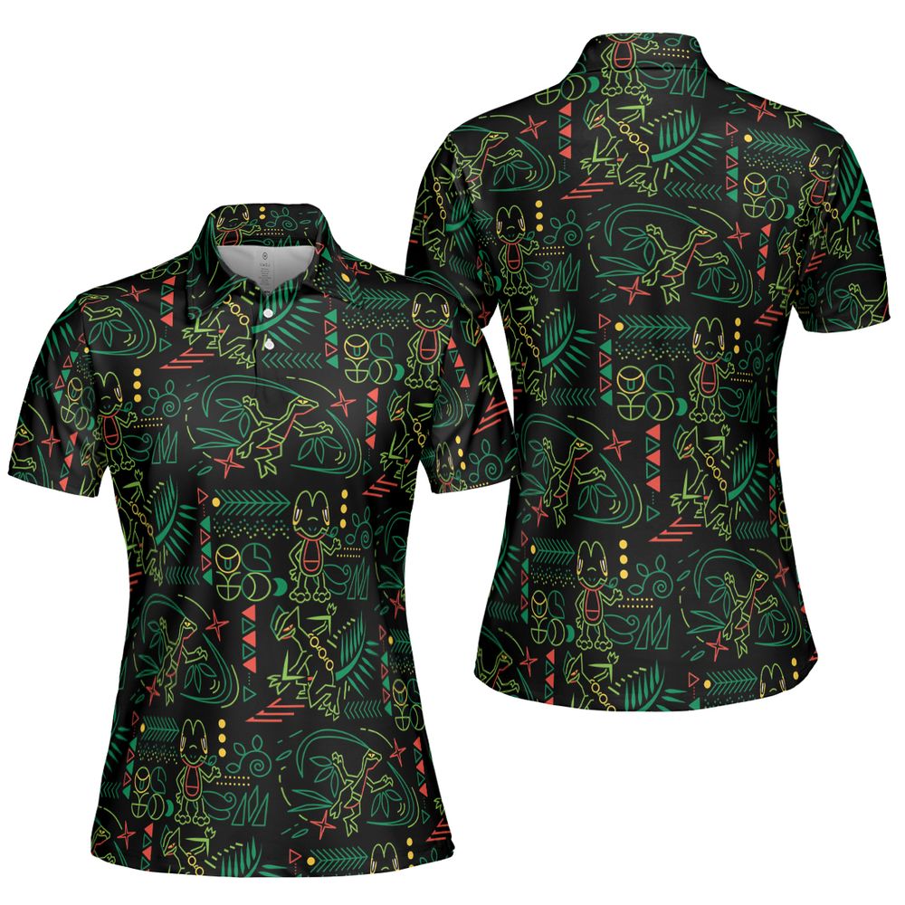 AOP Men/Women Polo Shirt - VNFL1VQ8 -  - 5