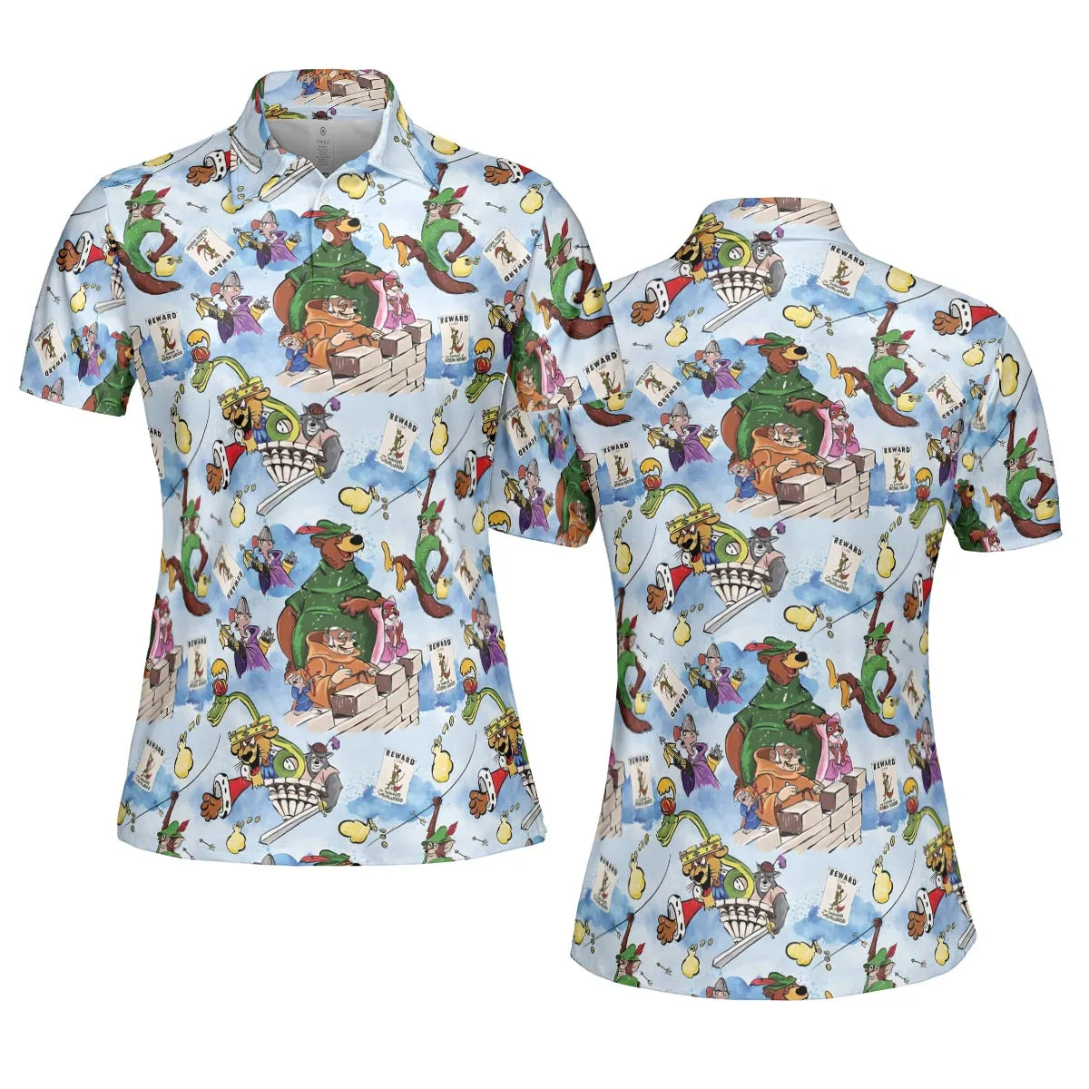 AOP Men/Women Polo Shirt - UHRAQJJ2