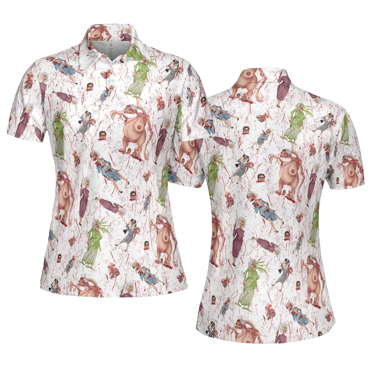 AOP Men/Women Polo Shirt - LVCKKB7Z