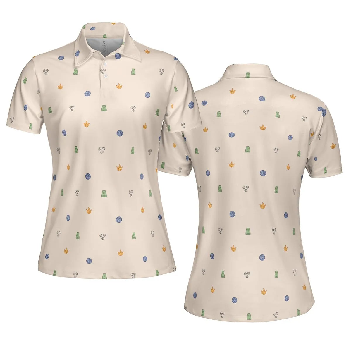 AOP Men/Women Polo Shirt - 5TPA1KZQ