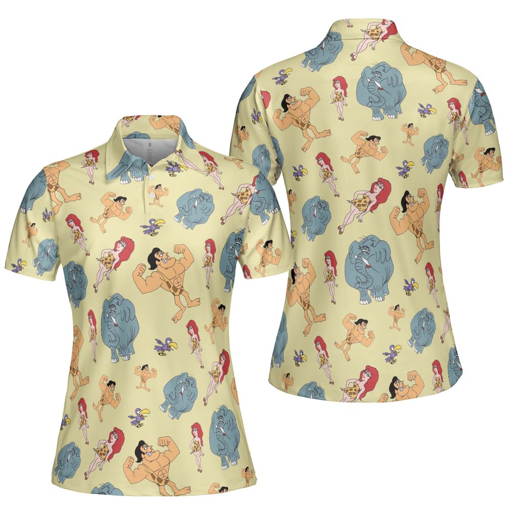 AOP Men/Women Polo Shirt - YNZCM8EG -  - 5