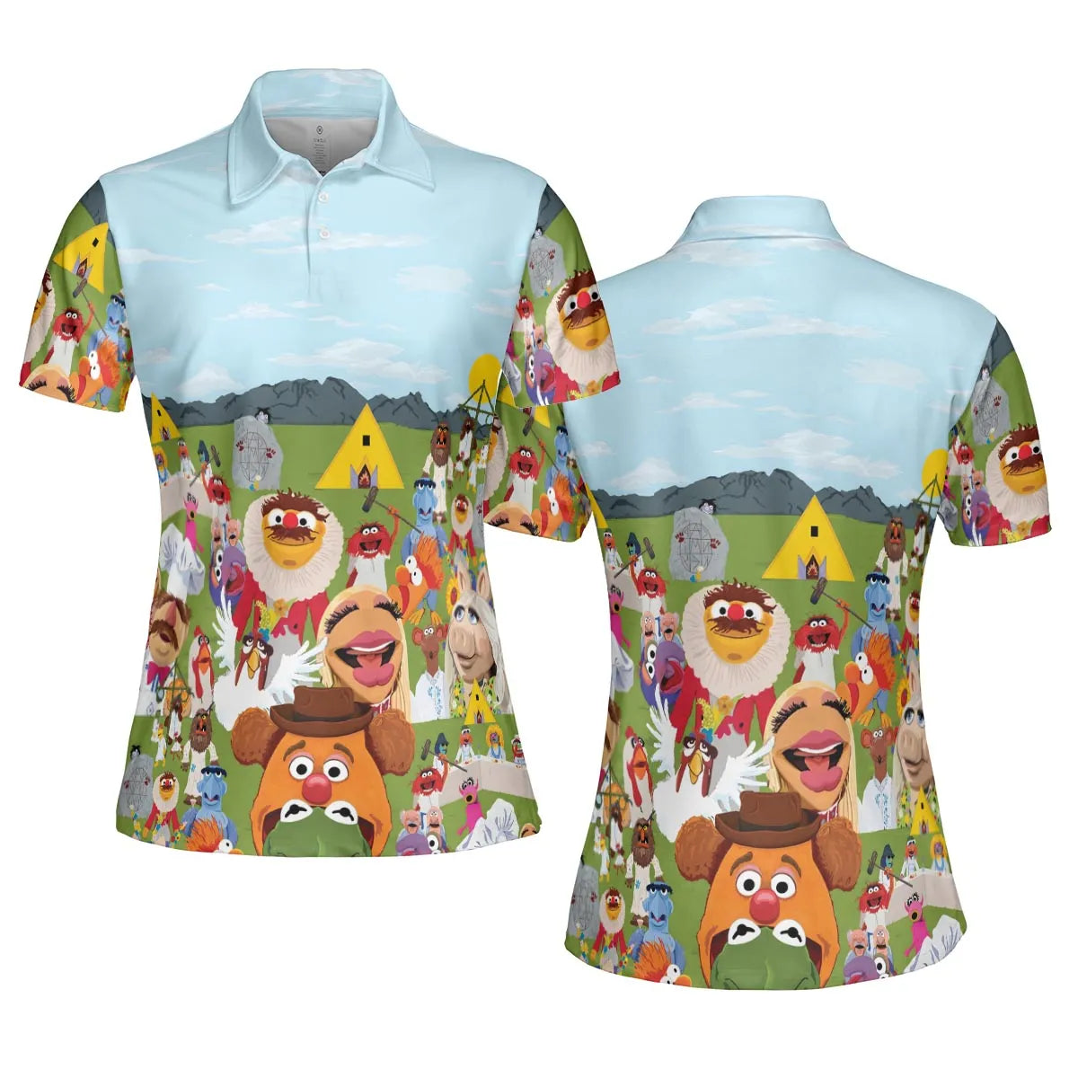 AOP Men/Women Polo Shirt - 6U1U9CH4