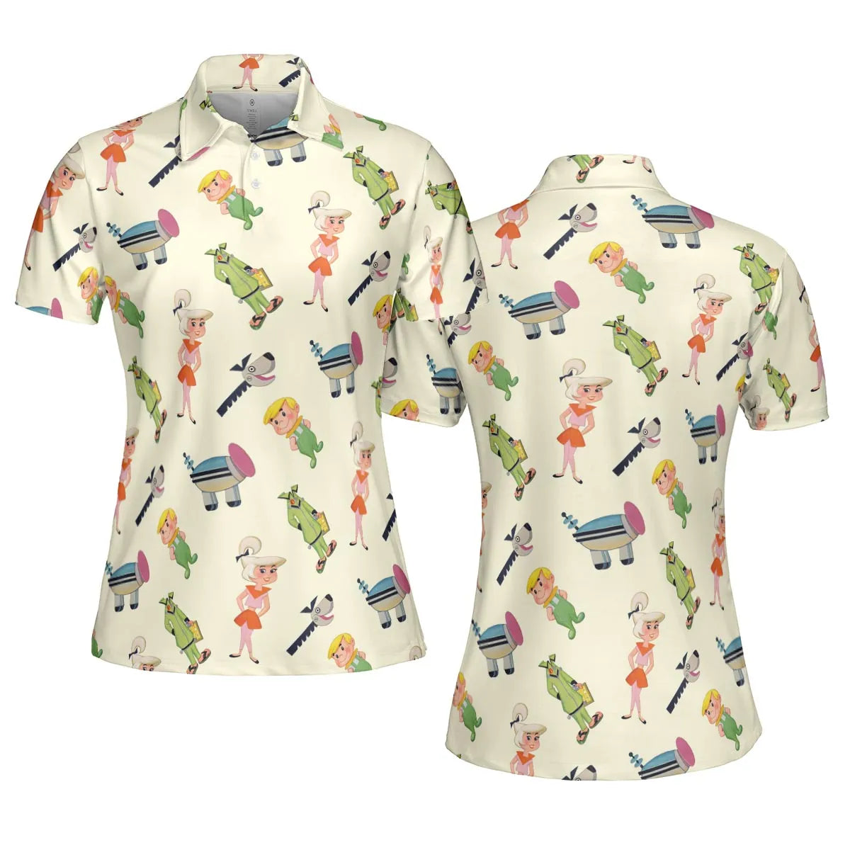 AOP Men/Women Polo Shirt - NV1UUQ6U