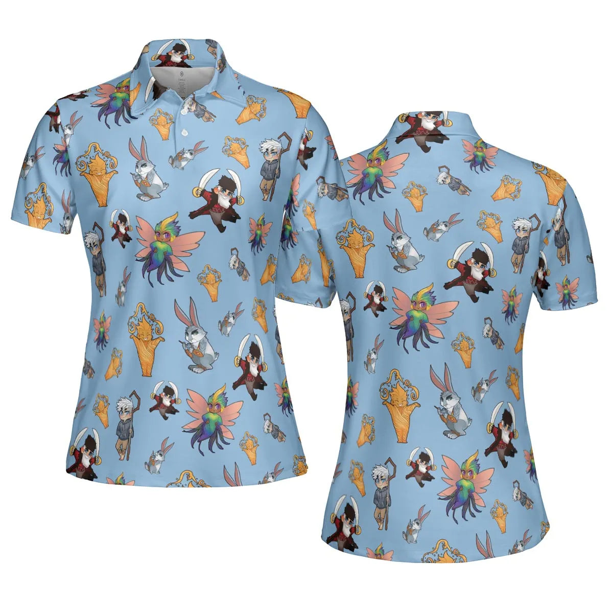 AOP Men/Women Polo Shirt - M4SGJK69
