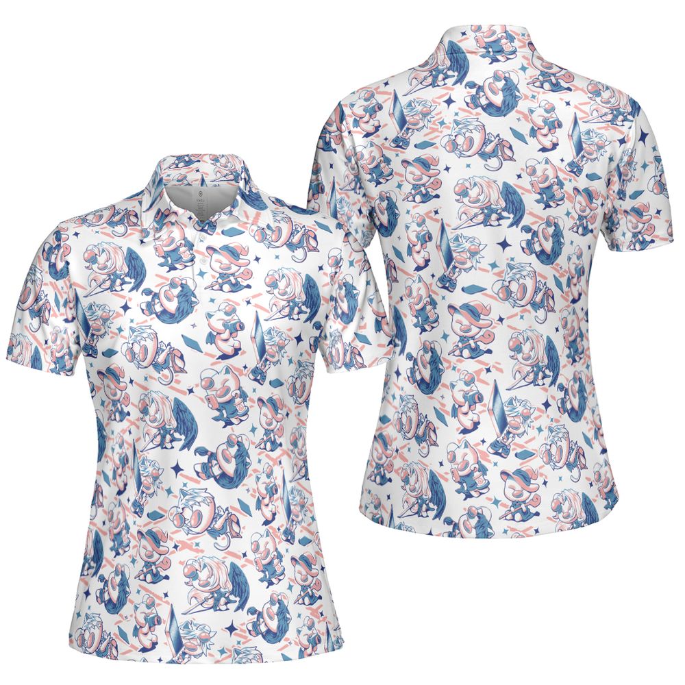 AOP Men/Women Polo Shirt - 4JA94MG8 -  - 5