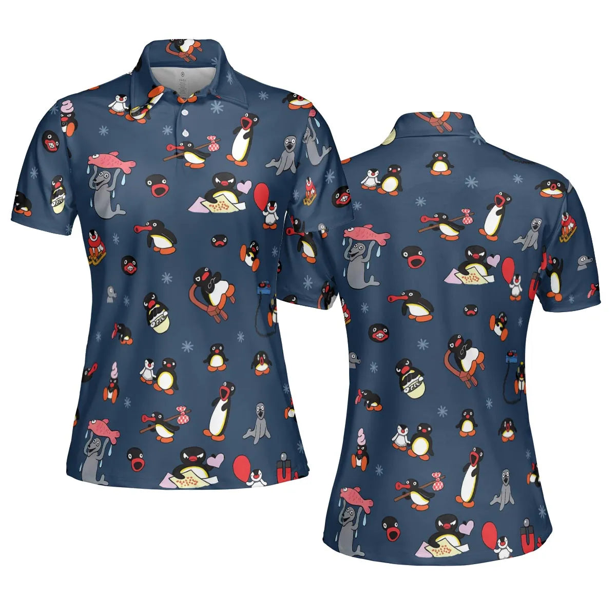 AOP Men/Women Polo Shirt - HFUEMUUQ