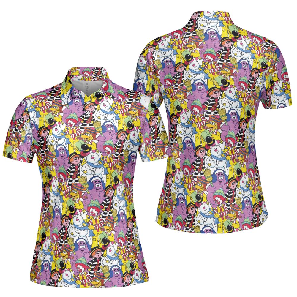 AOP Men/Women Polo Shirt - 1HJUWMLZ -  - 5
