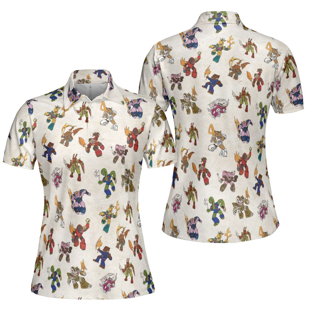 AOP Men/Women Polo Shirt - 5XACWUGW -  - 5