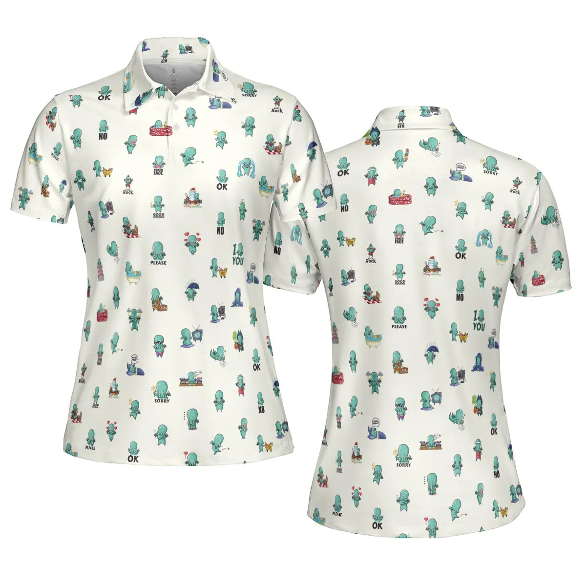 AOP Men/Women Polo Shirt - RTFMEYZK