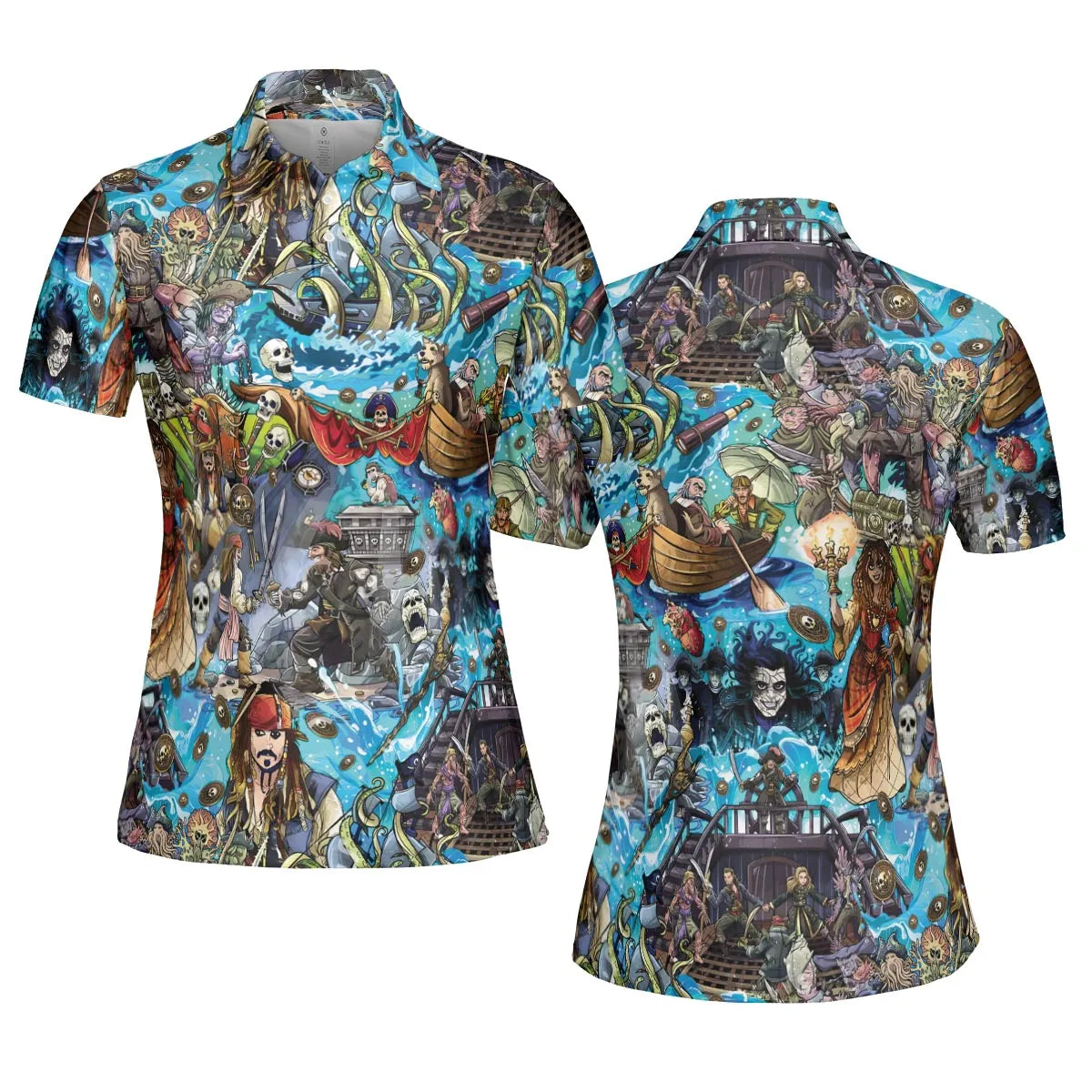 AOP Men/Women Polo Shirt - LDAKM753