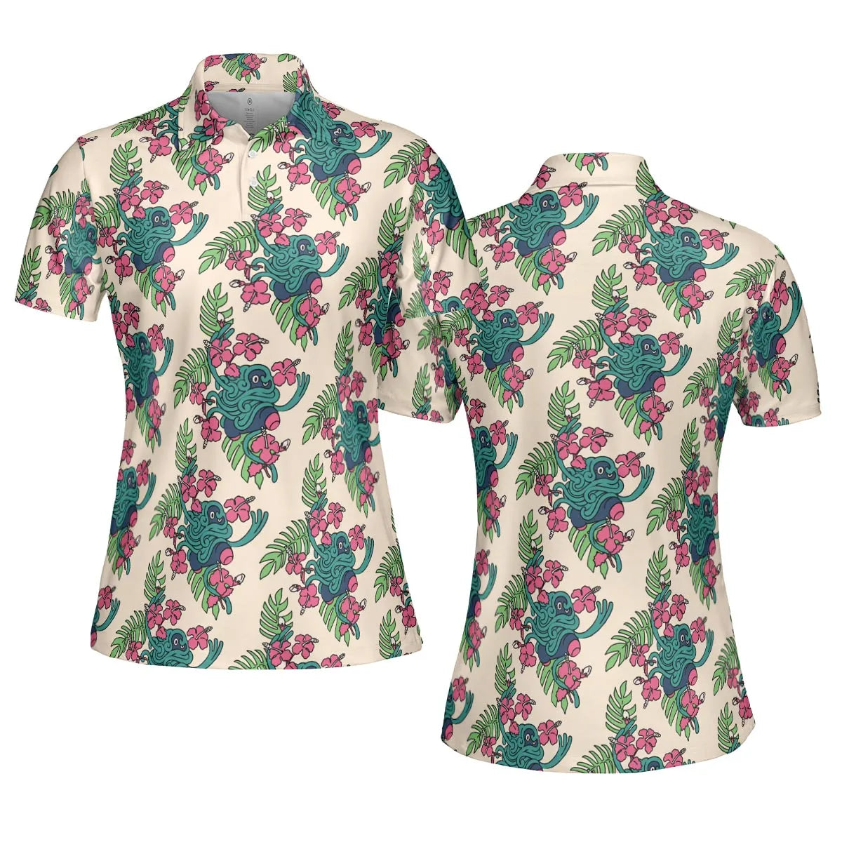 AOP Men/Women Polo Shirt - S12NRQRC