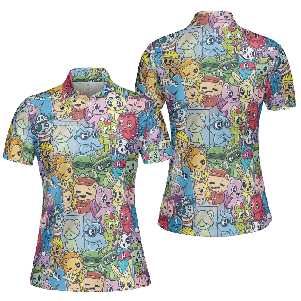 AOP Men/Women Polo Shirt - J8CD263W -  - 5