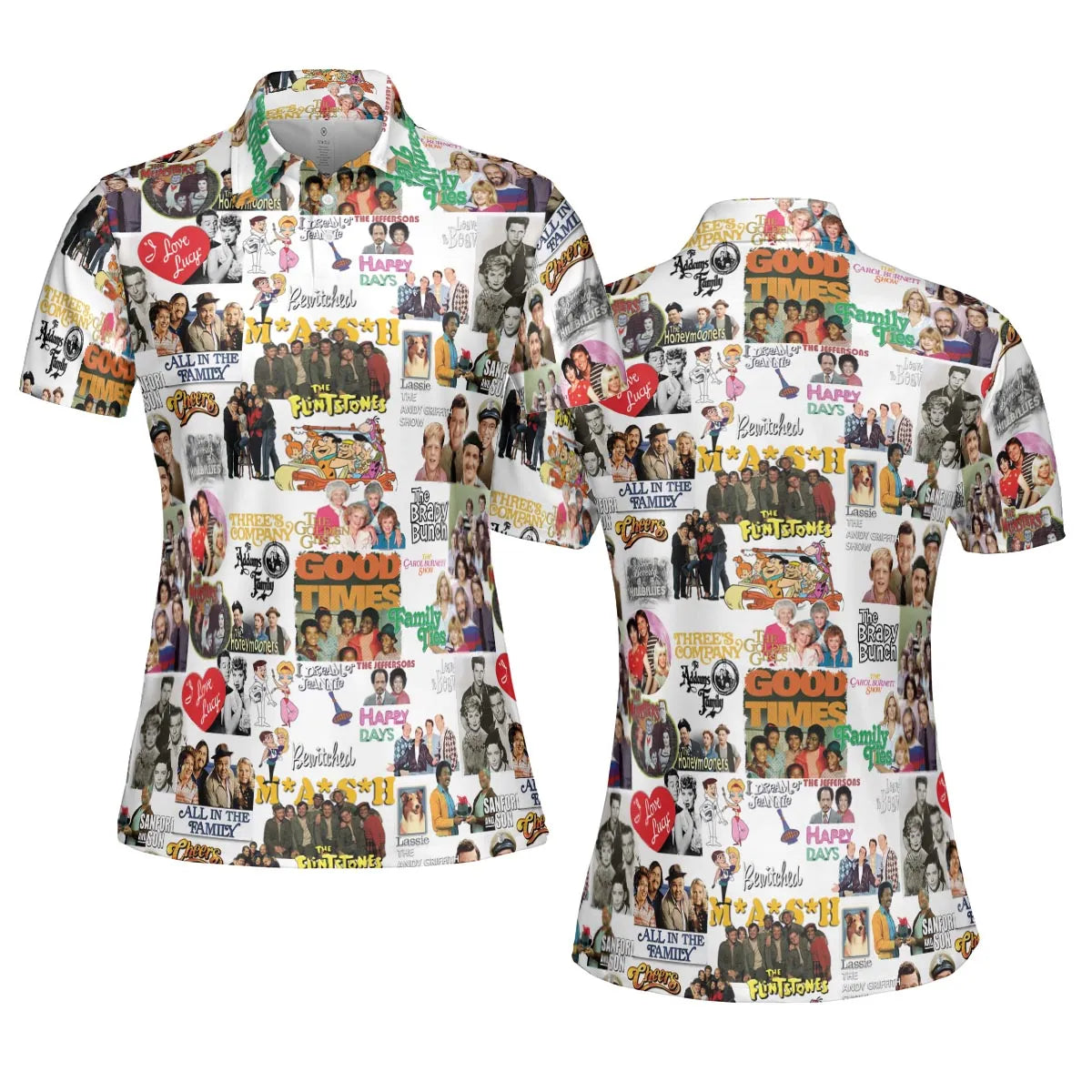 AOP Men/Women Polo Shirt - PKUK4CKR