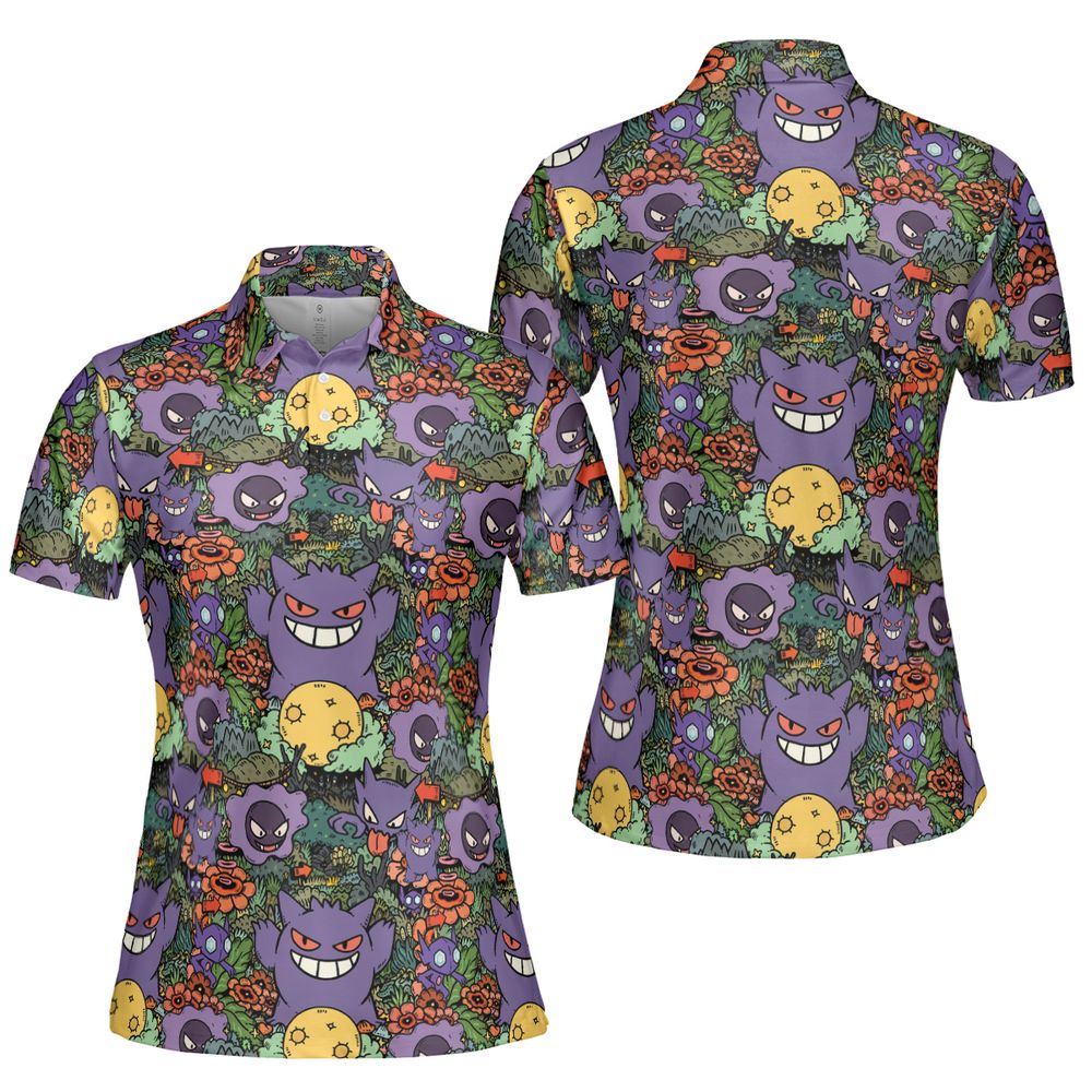 AOP Men/Women Polo Shirt - U7RTHLYN -  - 5