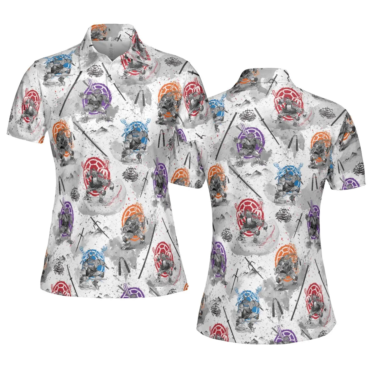 AOP Men/Women Polo Shirt - T8LB1V6N