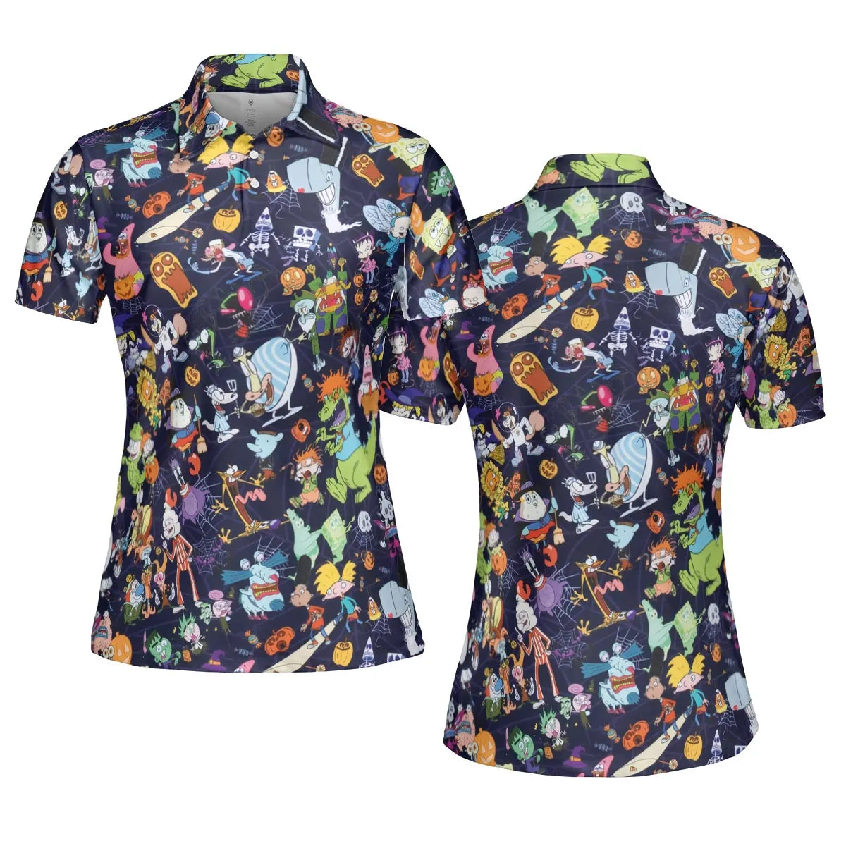 AOP Men/Women Polo Shirt - ZHRMFMCN