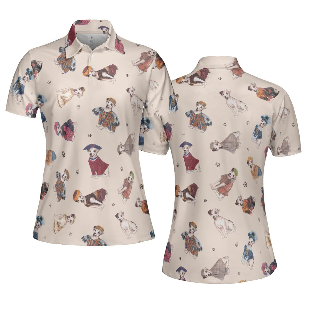 AOP Men/Women Polo Shirt - 1RFRAXGL