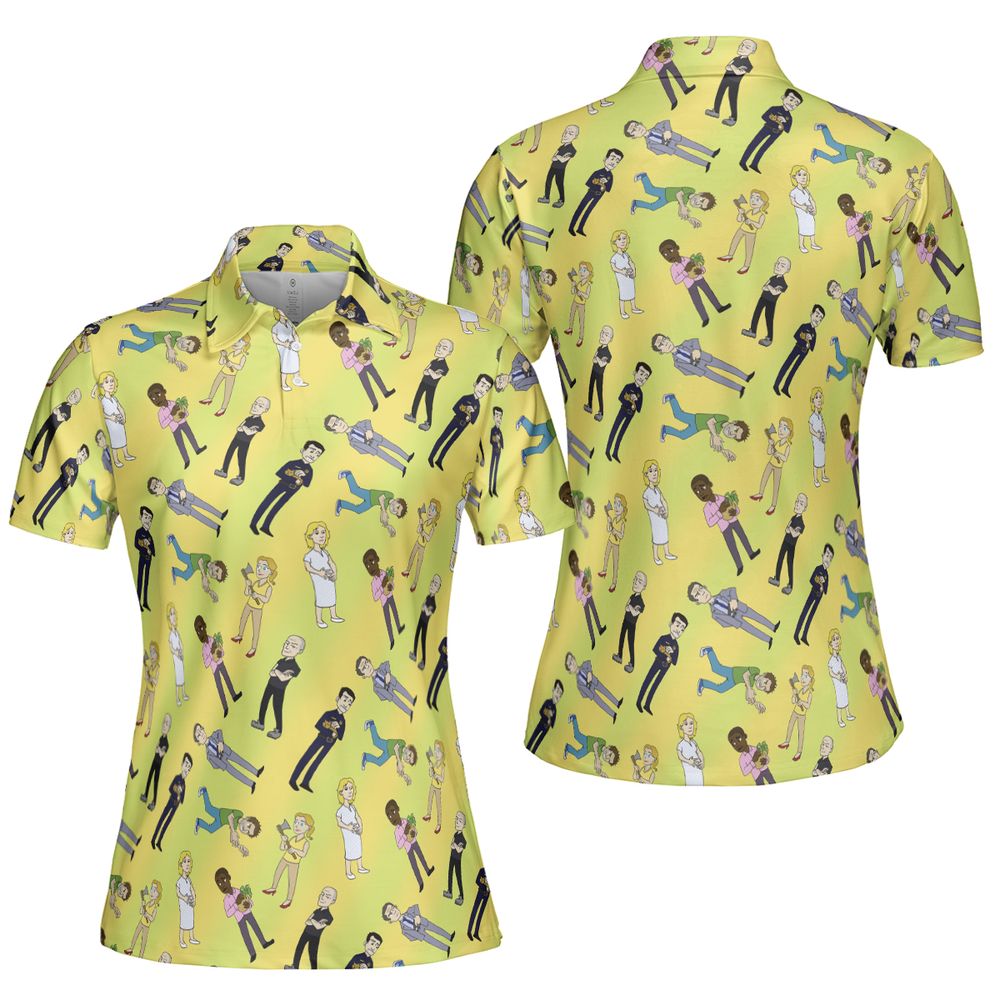 AOP Men/Women Polo Shirt - LKV19SJR -  - 5