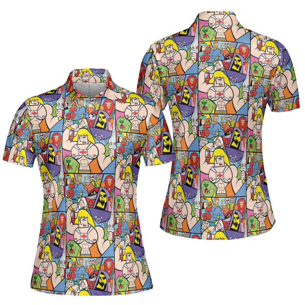 AOP Men/Women Polo Shirt - JBG3SGBE -  - 5