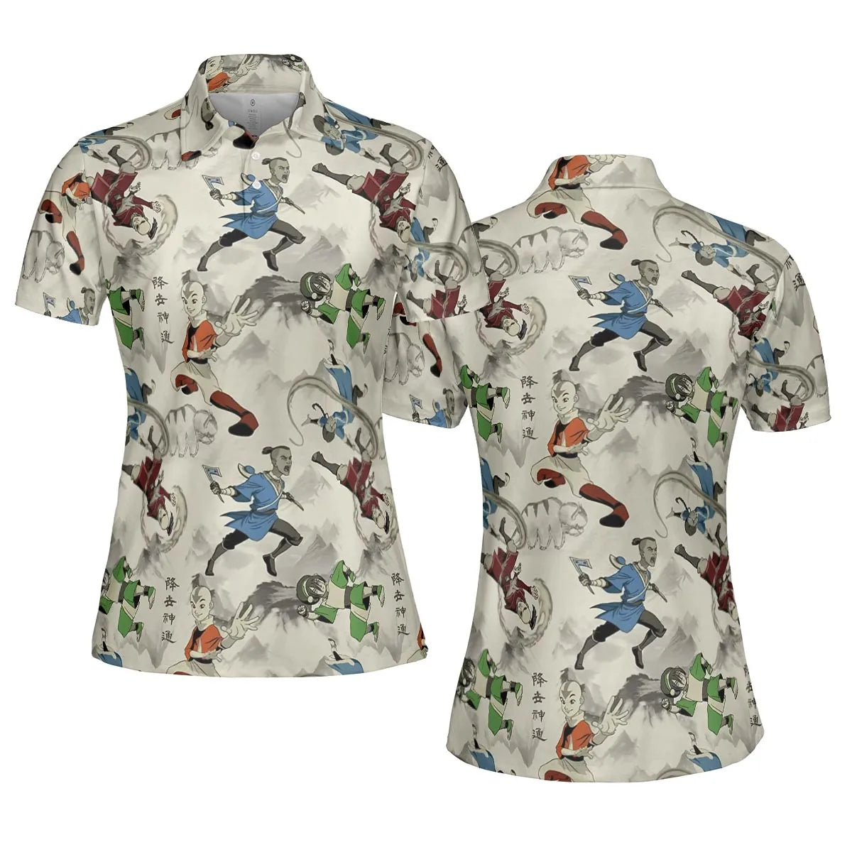 AOP Men/Women Polo Shirt - 7WBMKKNL