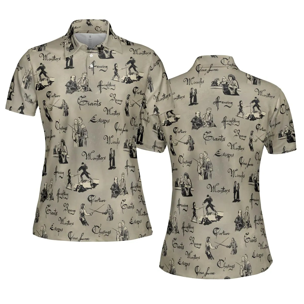 AOP Men/Women Polo Shirt - 6BDH5Q36