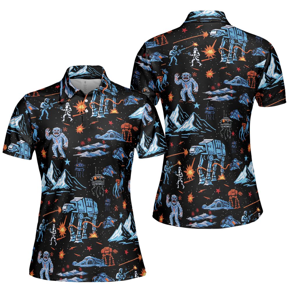 AOP Men/Women Polo Shirt - YZSQYEQR -  - 5