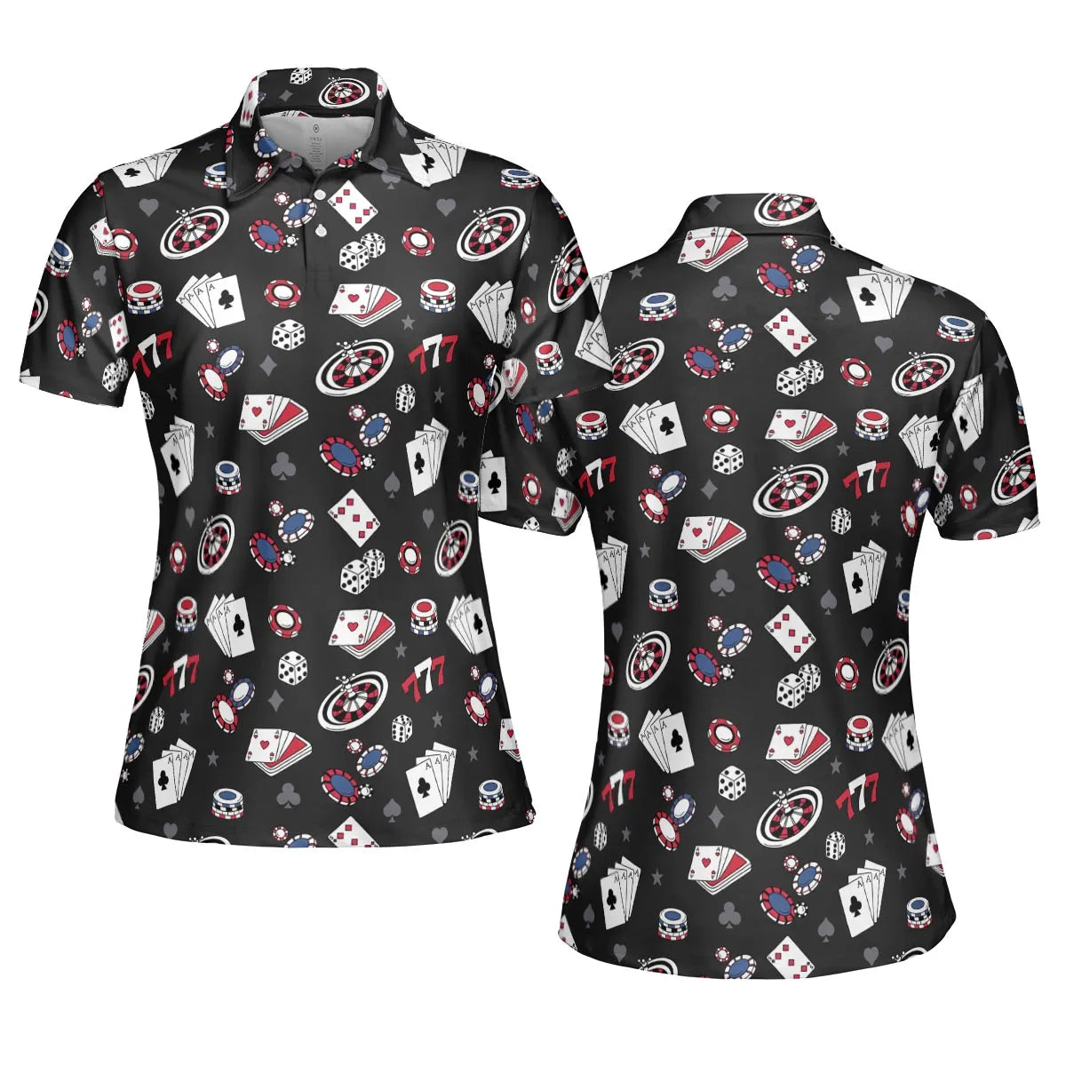 AOP Men/Women Polo Shirt - D8U23EWH