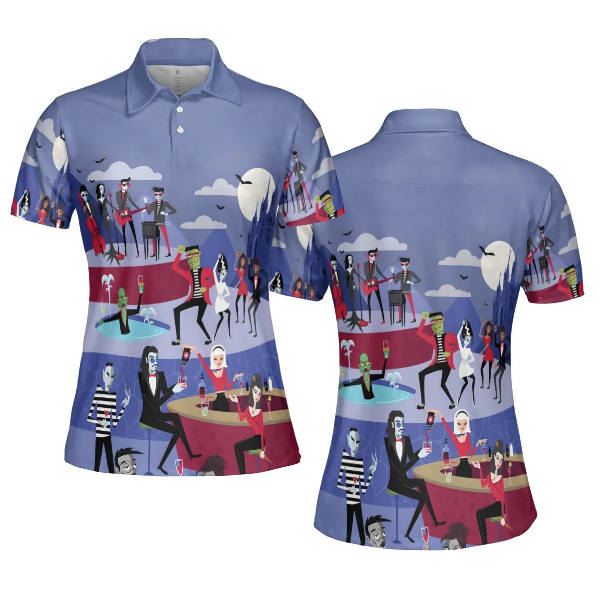 AOP Men/Women Polo Shirt - LZ9QNH37