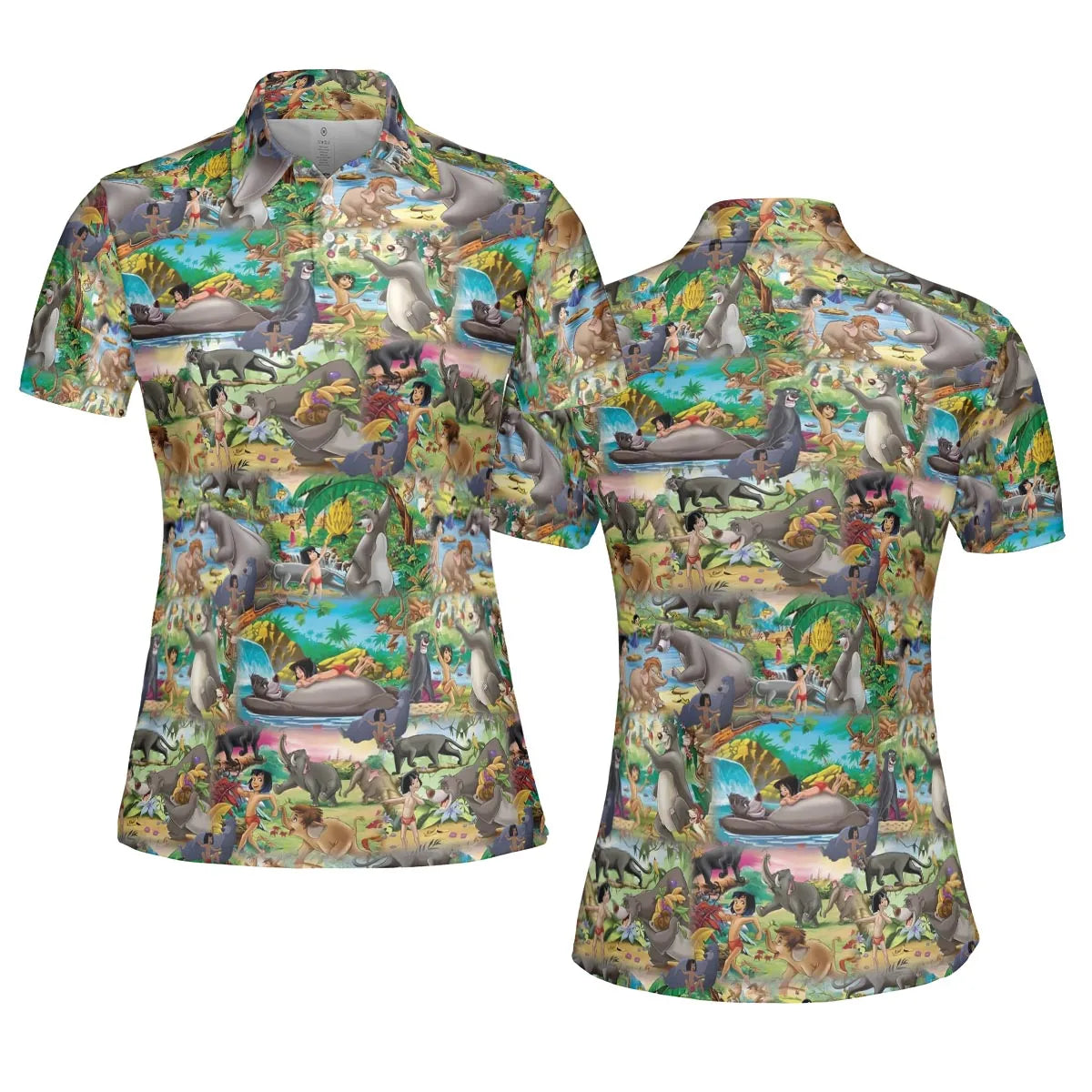 AOP Men/Women Polo Shirt - E1PUQSUV