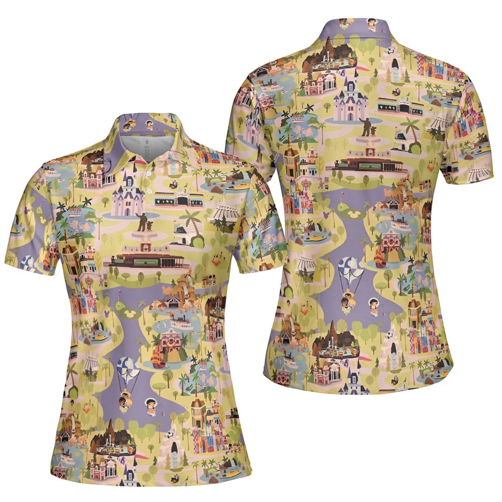AOP Men/Women Polo Shirt - 5WGJ1QHJ -  - 5