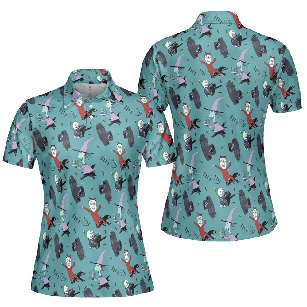AOP Men/Women Polo Shirt - LXLW4BCK -  - 5