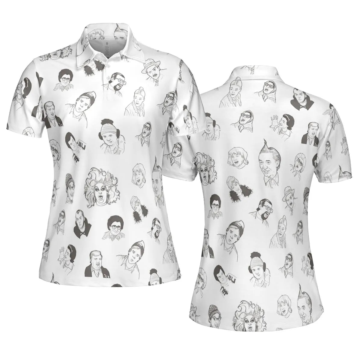 AOP Men/Women Polo Shirt - H2ZFMVYH