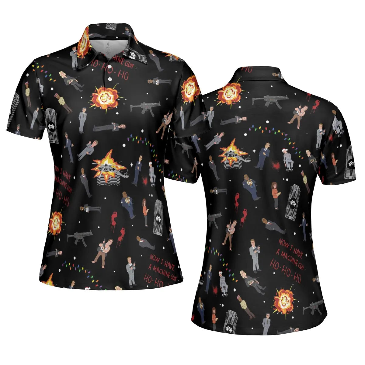 AOP Men/Women Polo Shirt - QLHV8KKY