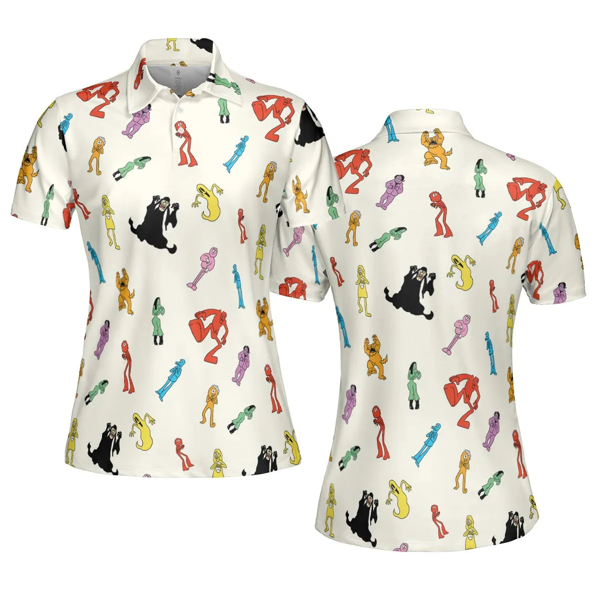 AOP Men/Women Polo Shirt - AEBJVM92