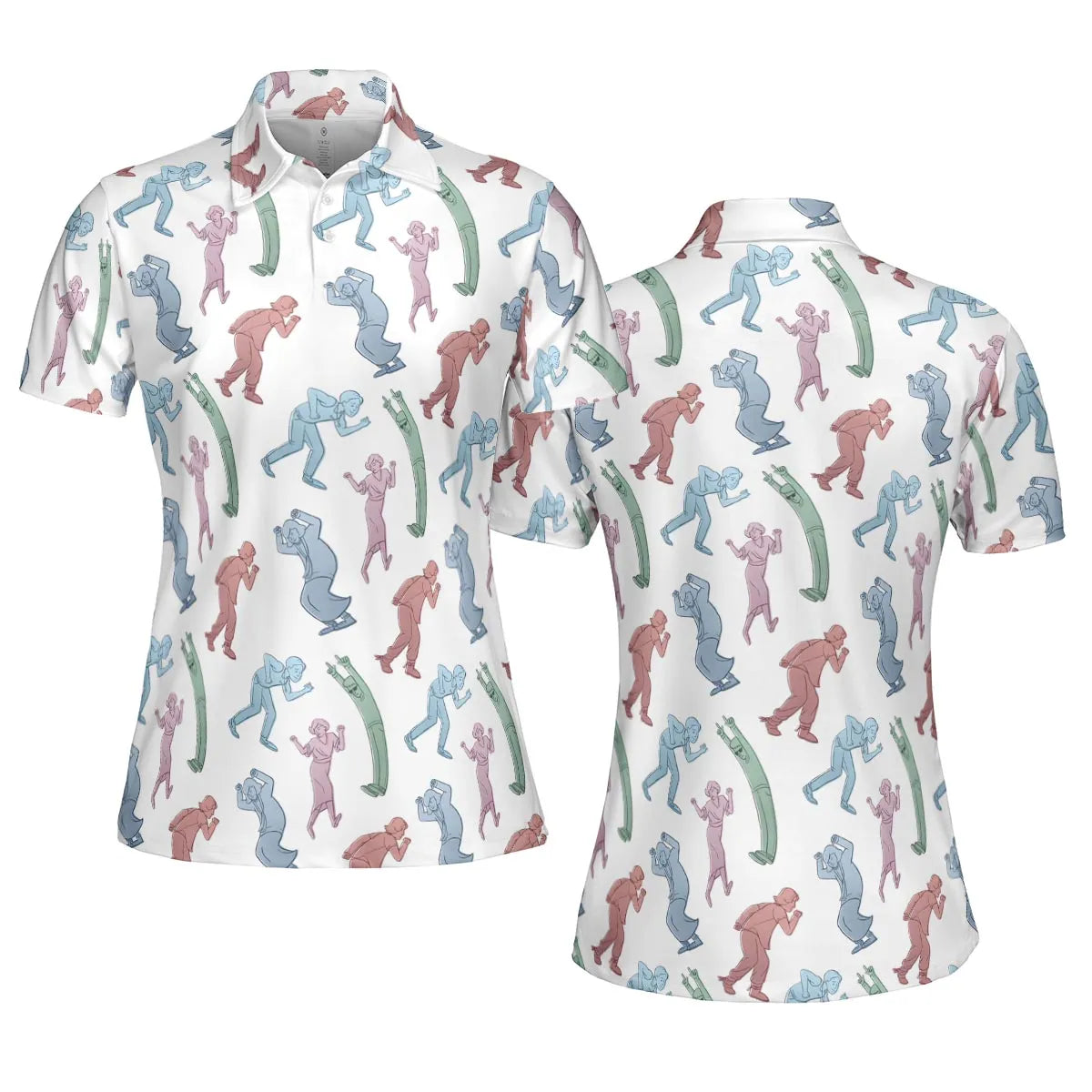 AOP Men/Women Polo Shirt - LRG2KKQD