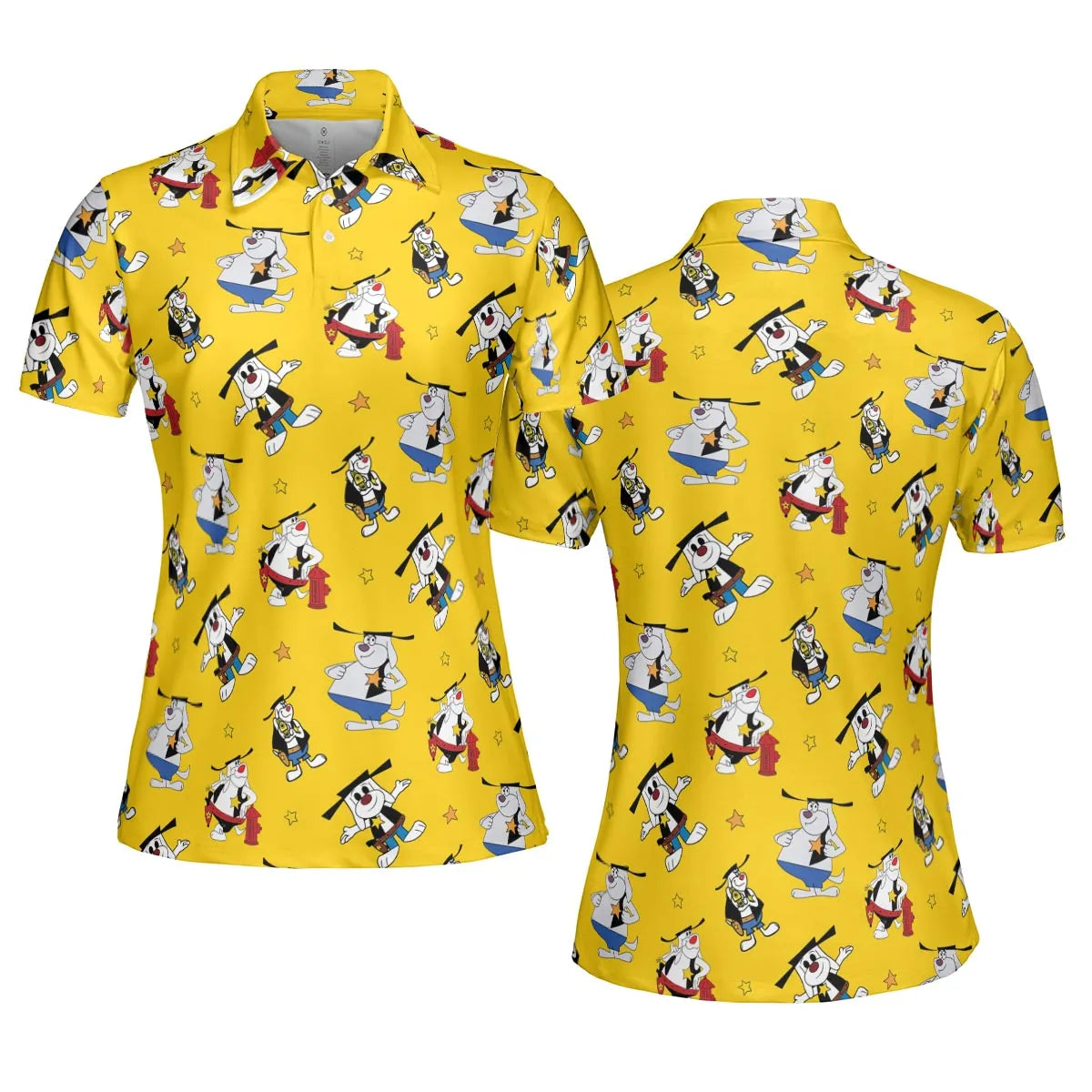 AOP Men/Women Polo Shirt - YD2YFYUC
