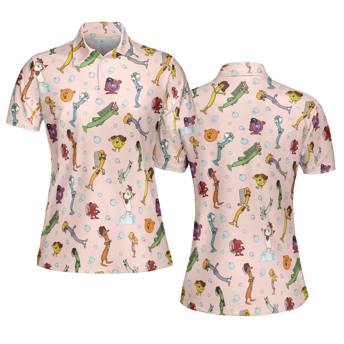 AOP Men/Women Polo Shirt - 3HTJ5SMJ