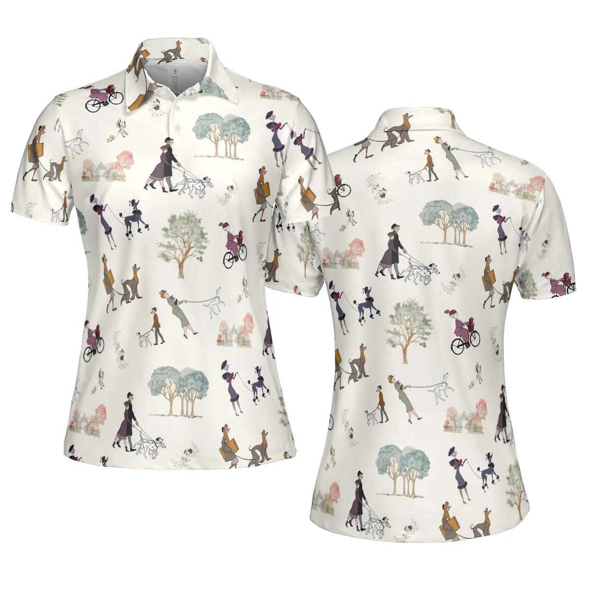 AOP Men/Women Polo Shirt - M1UXC8H2