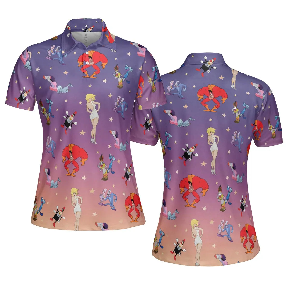 AOP Men/Women Polo Shirt - RVFX7E5C