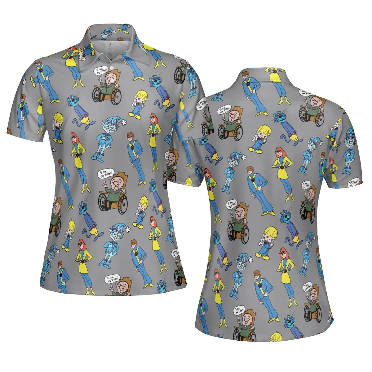 AOP Men/Women Polo Shirt - 9ZEKQ3MQ