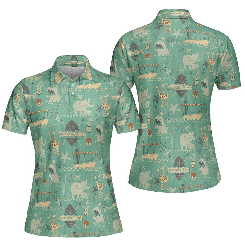 AOP Men/Women Polo Shirt - 9KT1RZPE -  - 5