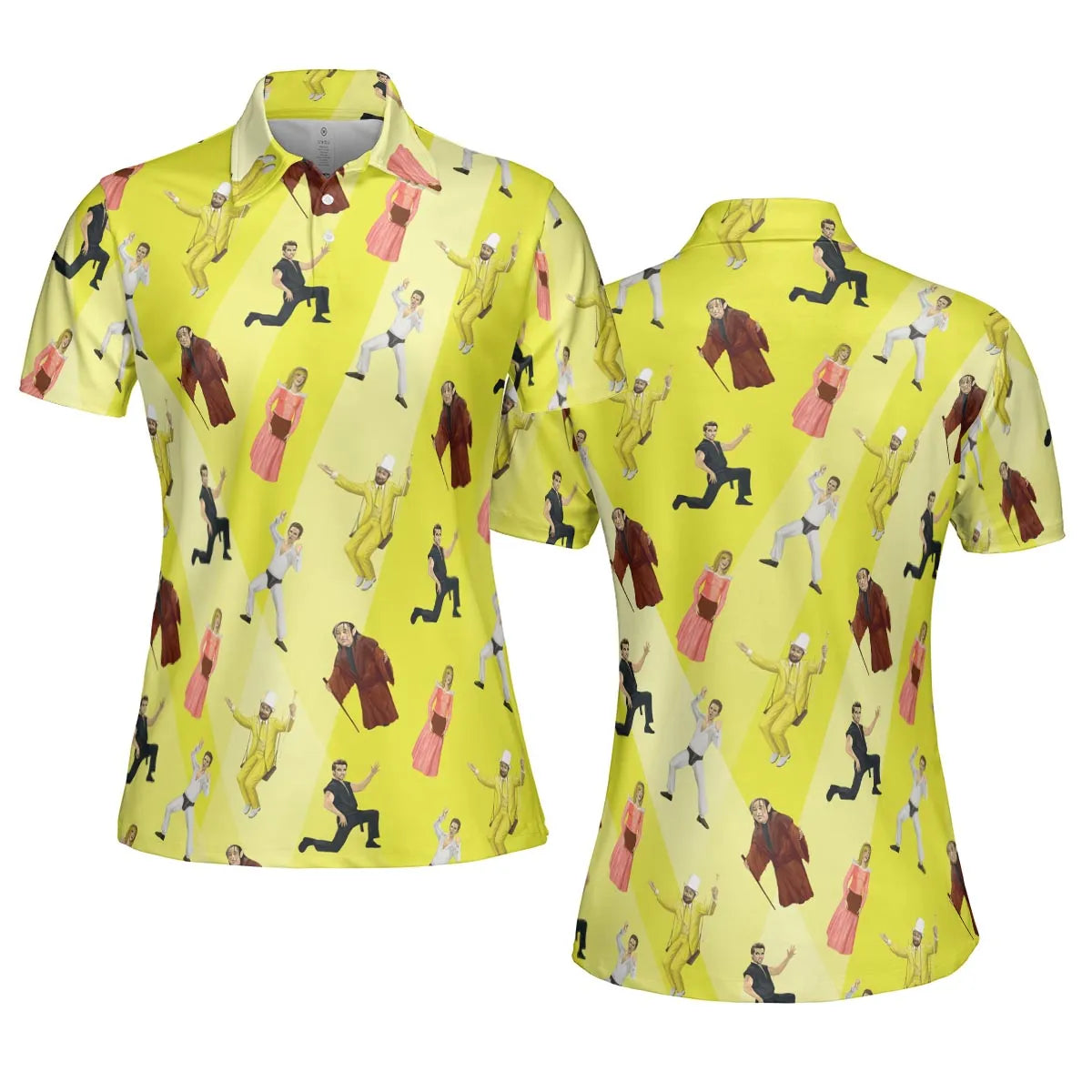 AOP Men/Women Polo Shirt - LRQRJBQN